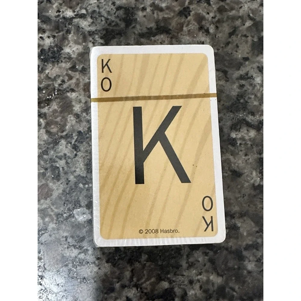 New Deck of 55 Letter Cards Original‎ Parts for Scrabble Slam! Card Game
